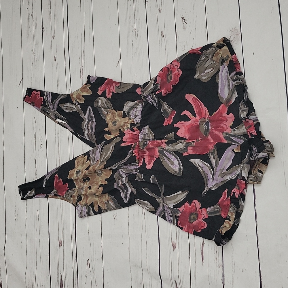 Free people floral romper